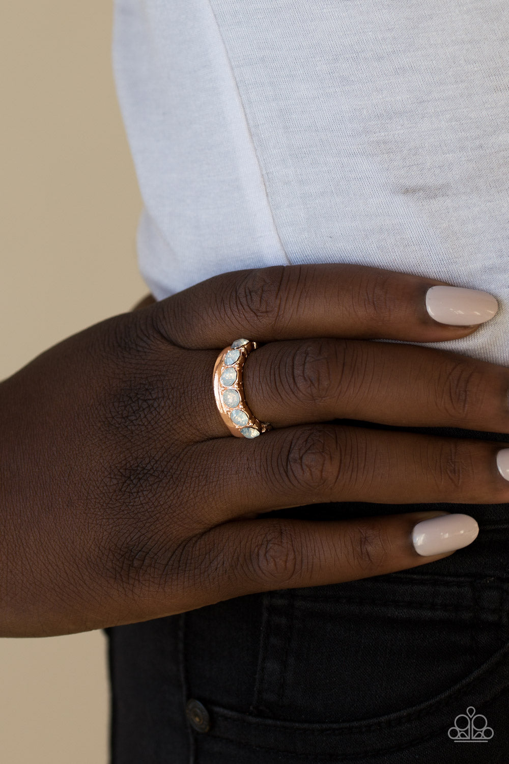 Paparazzi ♥ Treasure Goddess - Rose Gold ♥ Ring