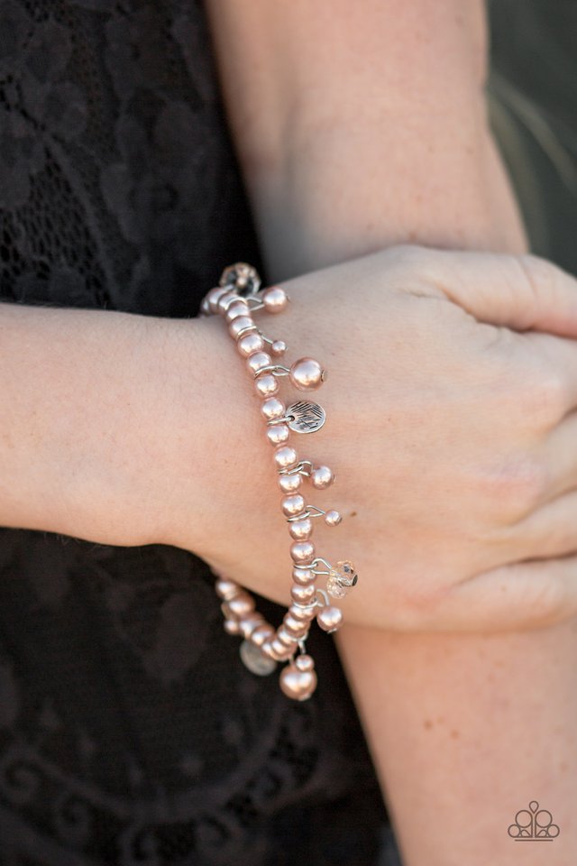 Paparazzi ♥ Treasure Chest Chic - Brown ♥ Bracelet