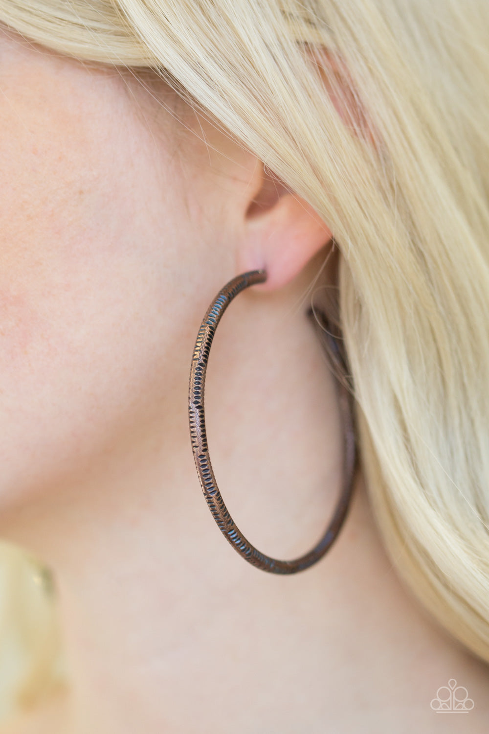 Paparazzi ♥ The Tough Girl - Copper ♥ Earrings