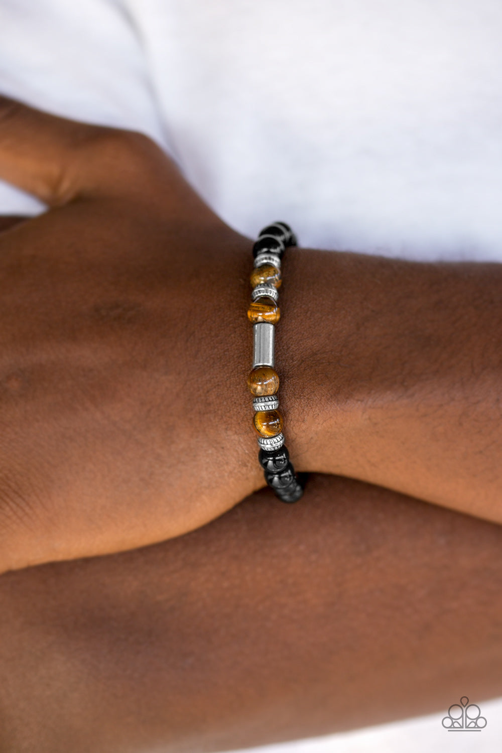 Paparazzi ♥ Entranced - Brown ♥ Bracelet