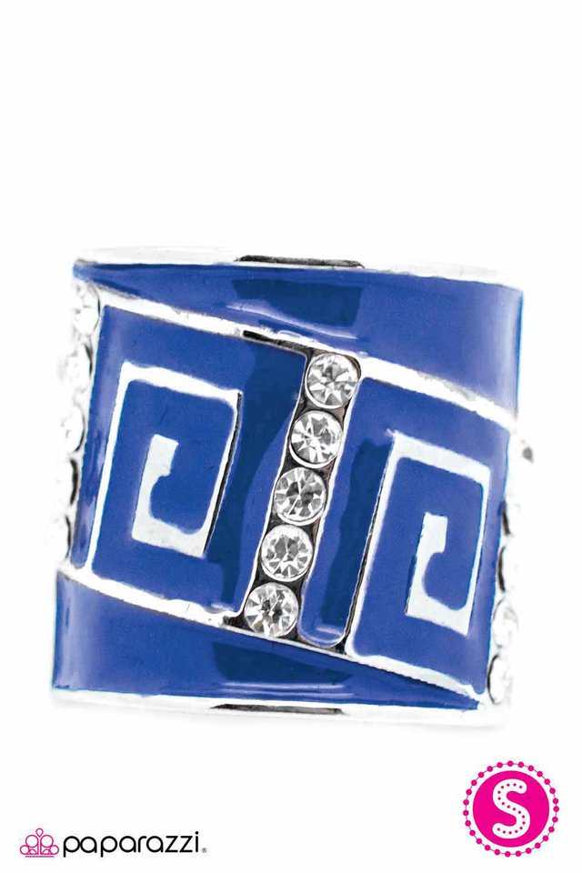 Paparazzi ♥ A-Mazed - Blue ♥ Ring