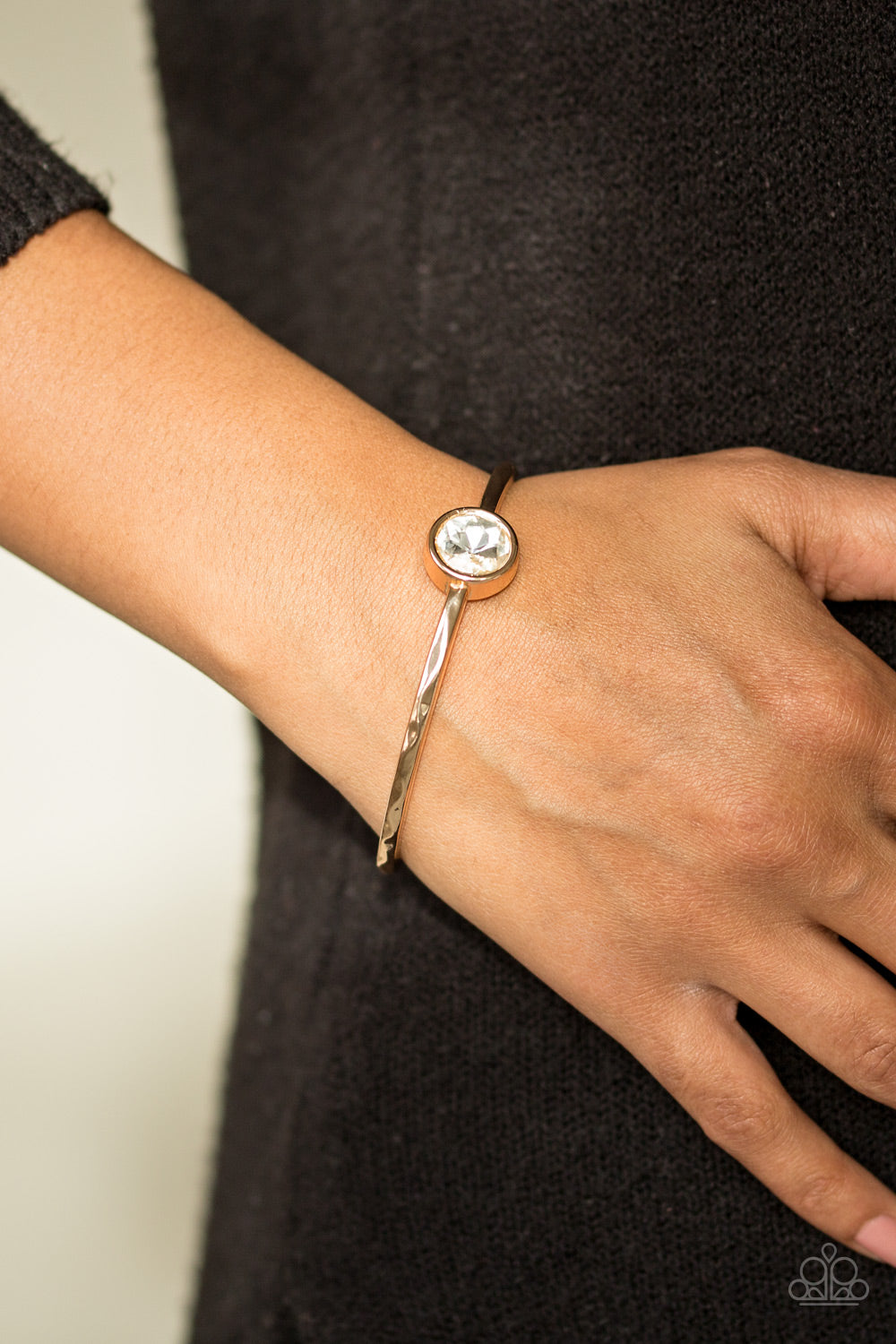 Paparazzi ♥ Diamonds For Breakfast - Gold ♥ Bracelet