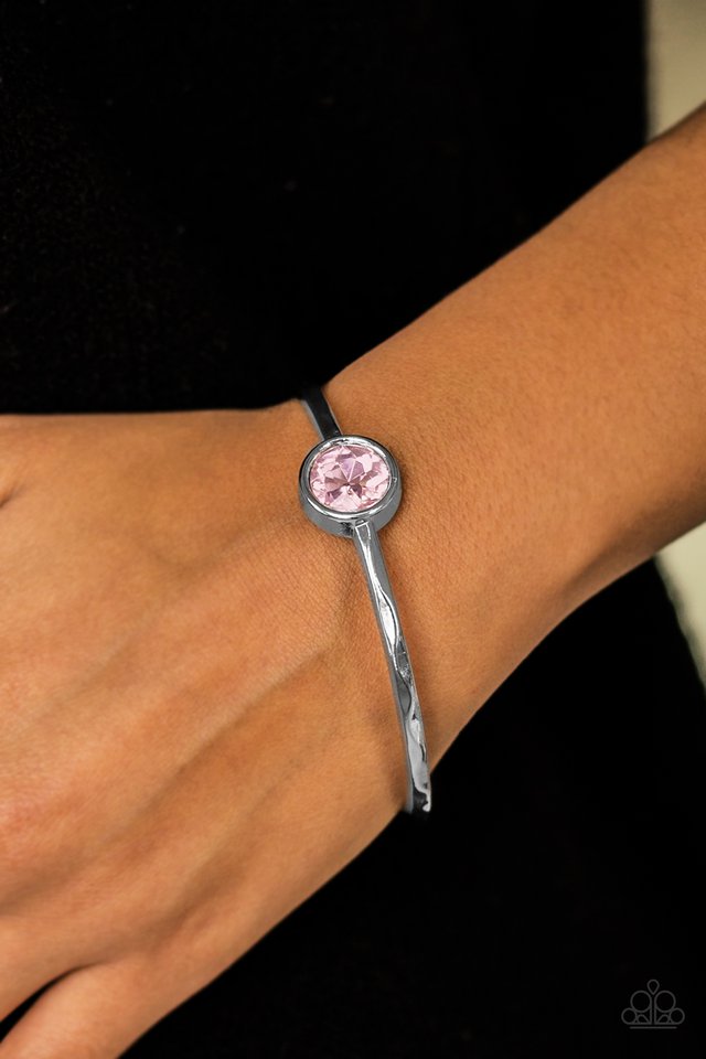 Paparazzi ♥ Diamonds For Breakfast - Pink ♥ Bracelet
