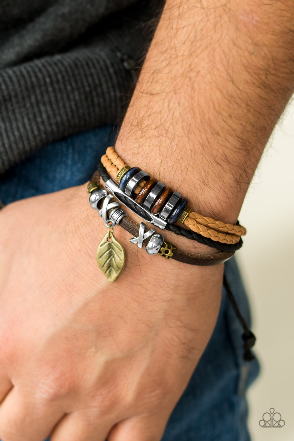 Paparazzi ♥ Wonderfully Willow - Brass ♥ Bracelet