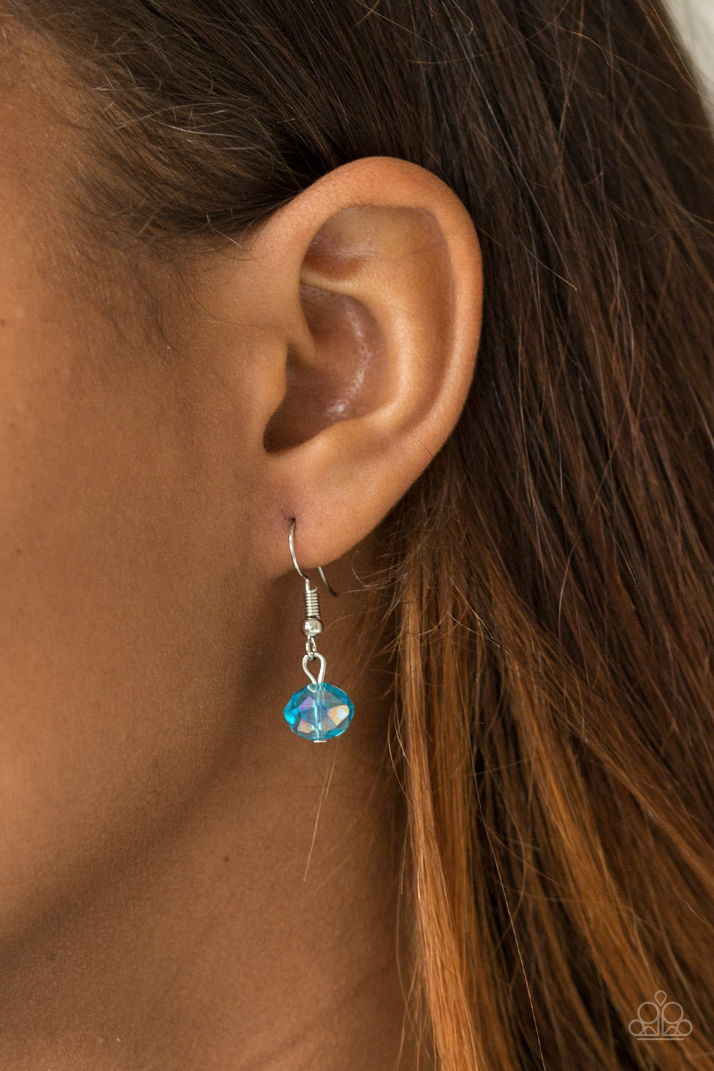 Paparazzi ♥ Turn It Up-Town - Blue ♥ Necklace