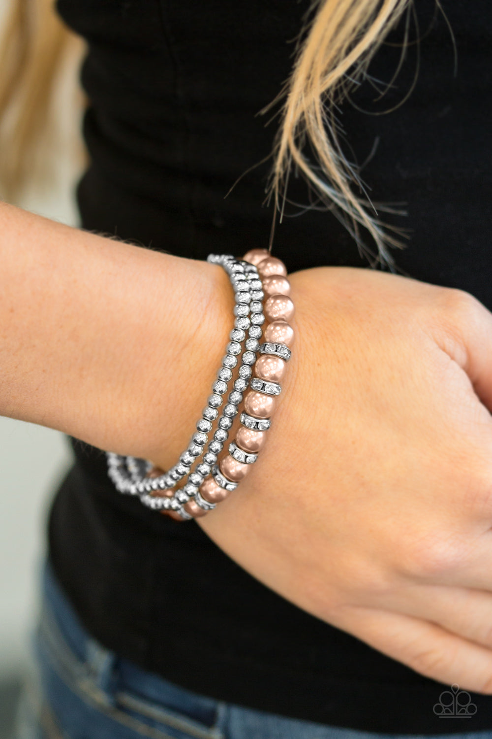 Paparazzi ♥ Perfect POSH-ture - Brown ♥ Bracelet