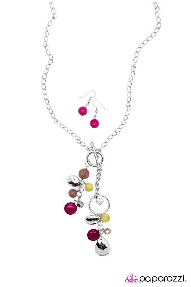 Paparazzi ♥ Over, Under, Around and Through - Multi ♥ Necklace