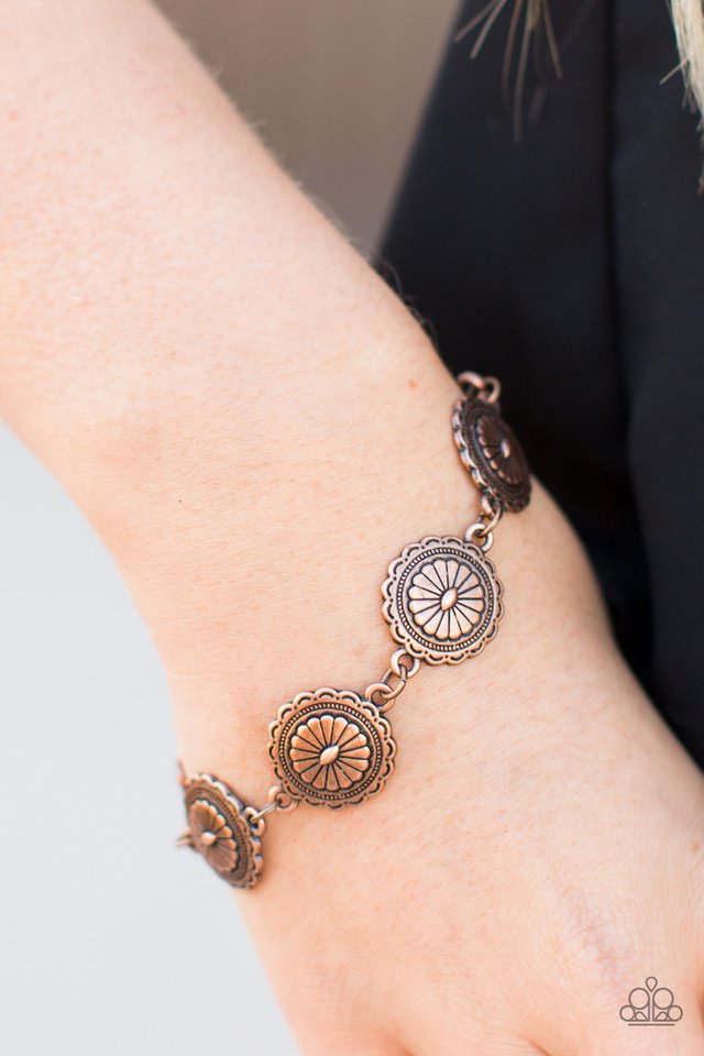 Paparazzi ♥ Prairie Posh - Copper ♥ Bracelet