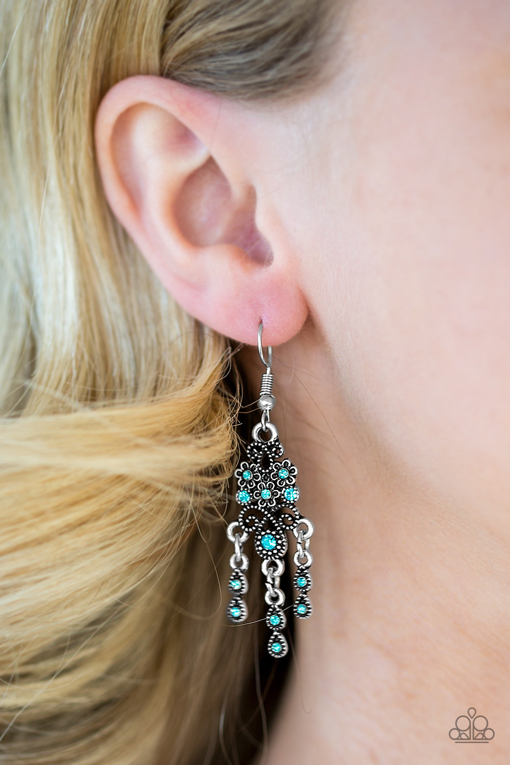 Paparazzi ♥ Spring Bling - Blue ♥ Earrings