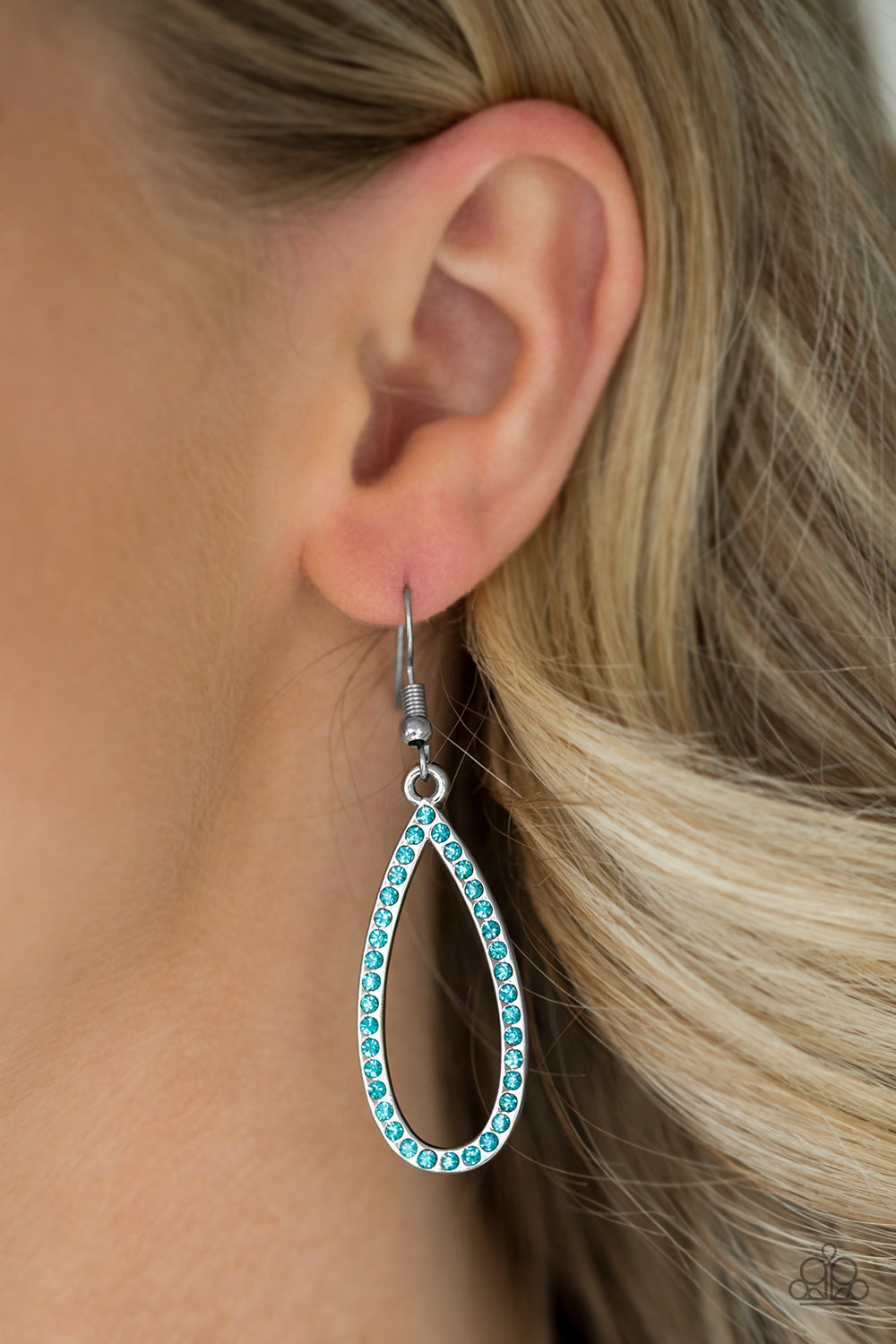 Paparazzi ♥ Twilight Shimmer - Blue ♥ Earrings