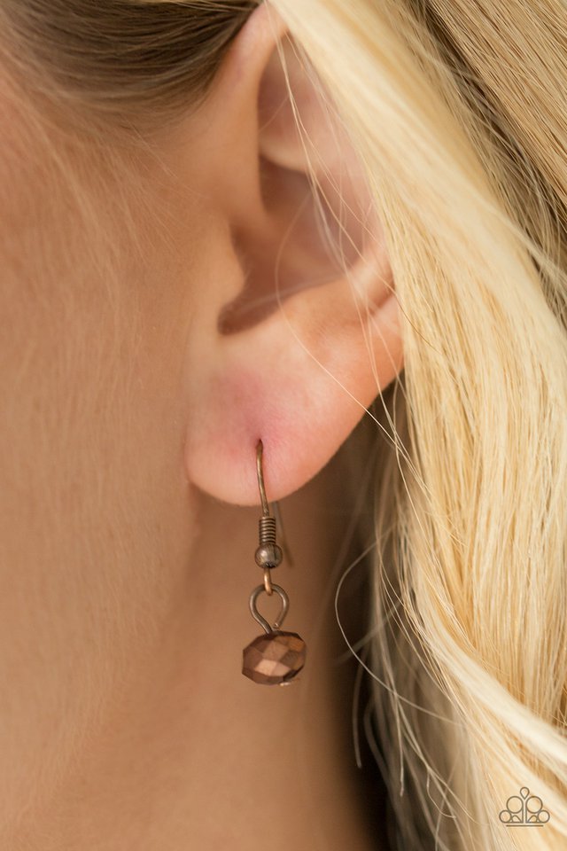 Paparazzi ♥ Lets Get This FASHION Show On The Road! - Copper ♥ Necklace