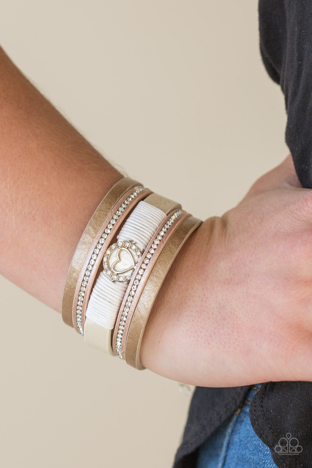 Paparazzi ♥ It Takes Heart - Multi ♥ Bracelet