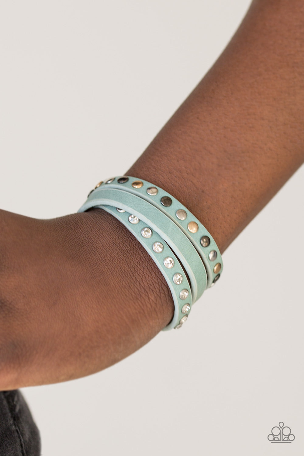Paparazzi ♥ Catwalk Casual - Blue ♥ Bracelet