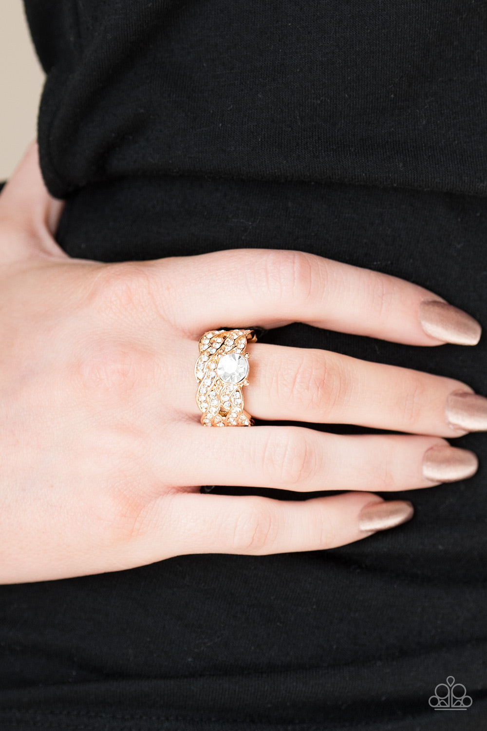 Paparazzi ♥ Fairytale Fabulous - Gold ♥ Ring