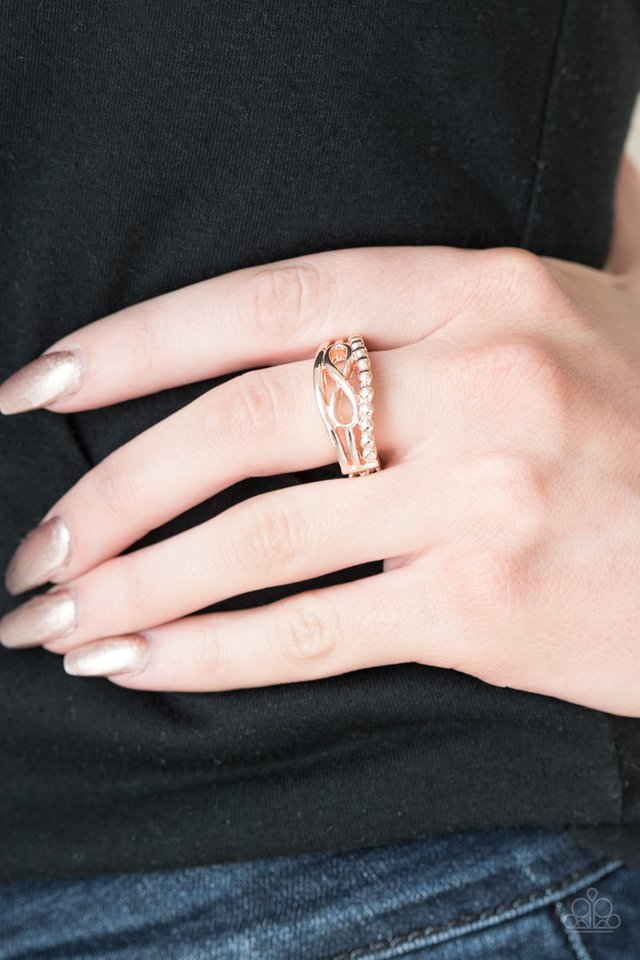 Paparazzi ♥ Infinite YOU-niverse - Rose Gold ♥ Ring