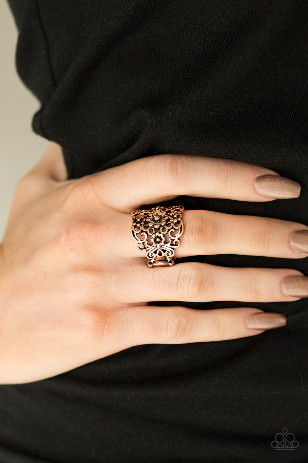 Paparazzi ♥ Divinely Daisy - Copper ♥ Ring