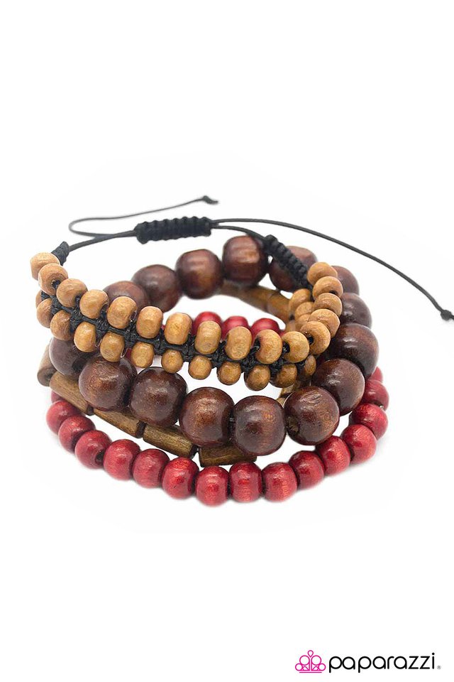 Paparazzi ♥ Out Of the Woods - Brown ♥ Bracelet