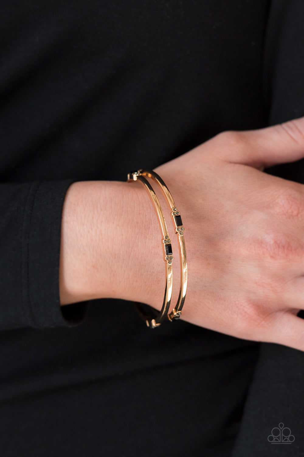 Paparazzi ♥ BRIGHT Here, BRIGHT Now - Gold ♥ Bracelet