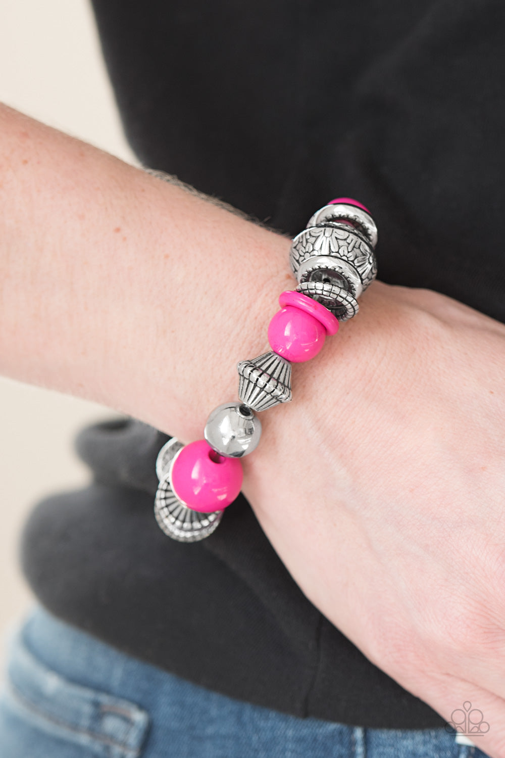 Paparazzi ♥ Seize The Season - Pink ♥ Bracelet