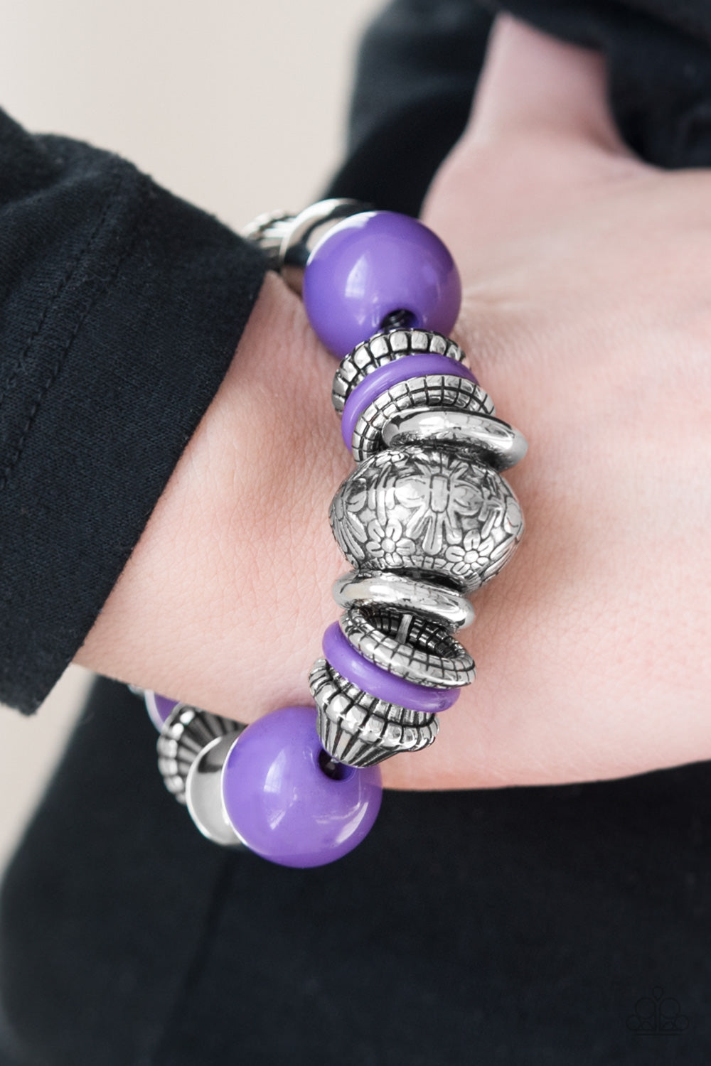 Paparazzi ♥ Seize The Season - Purple ♥ Bracelet