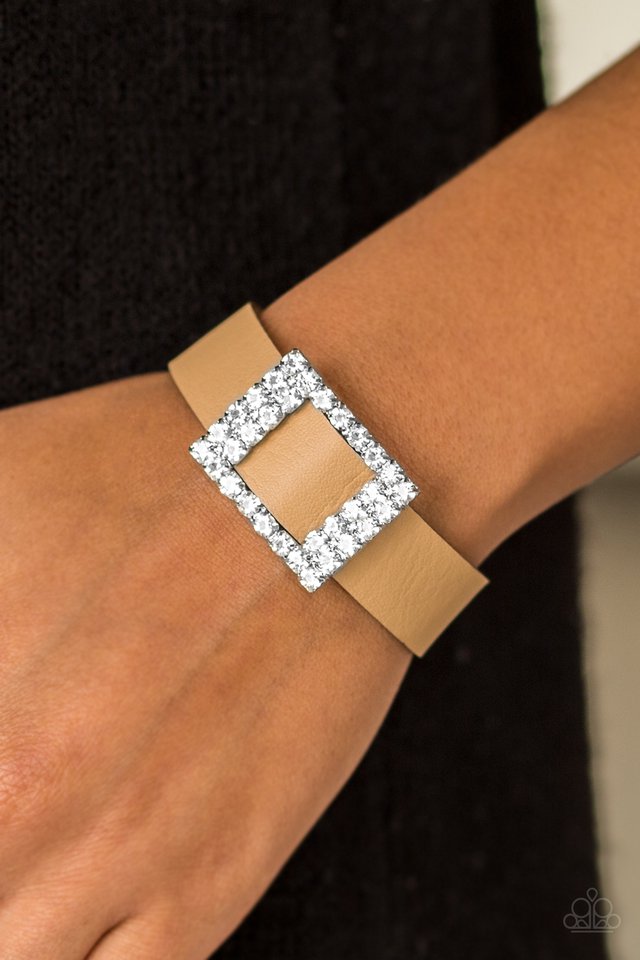 Paparazzi ♥ Diamond Diva - Brown ♥ Bracelet