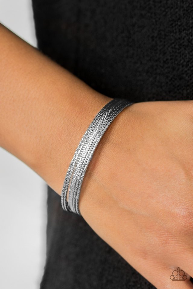 Paparazzi ♥ High Fashion - Silver ♥ Bracelet