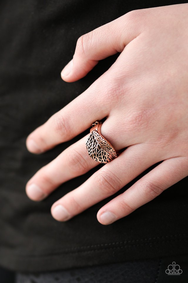 Paparazzi ♥ Never LEAF Me - Copper ♥ Ring