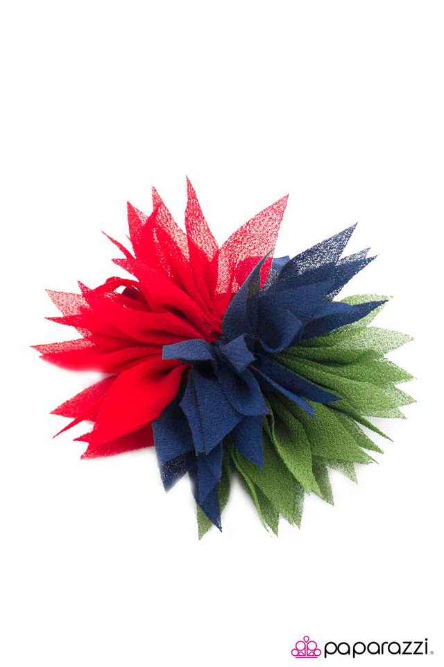 Paparazzi ♥ What A Rush! - Multi ♥ Hair Clip