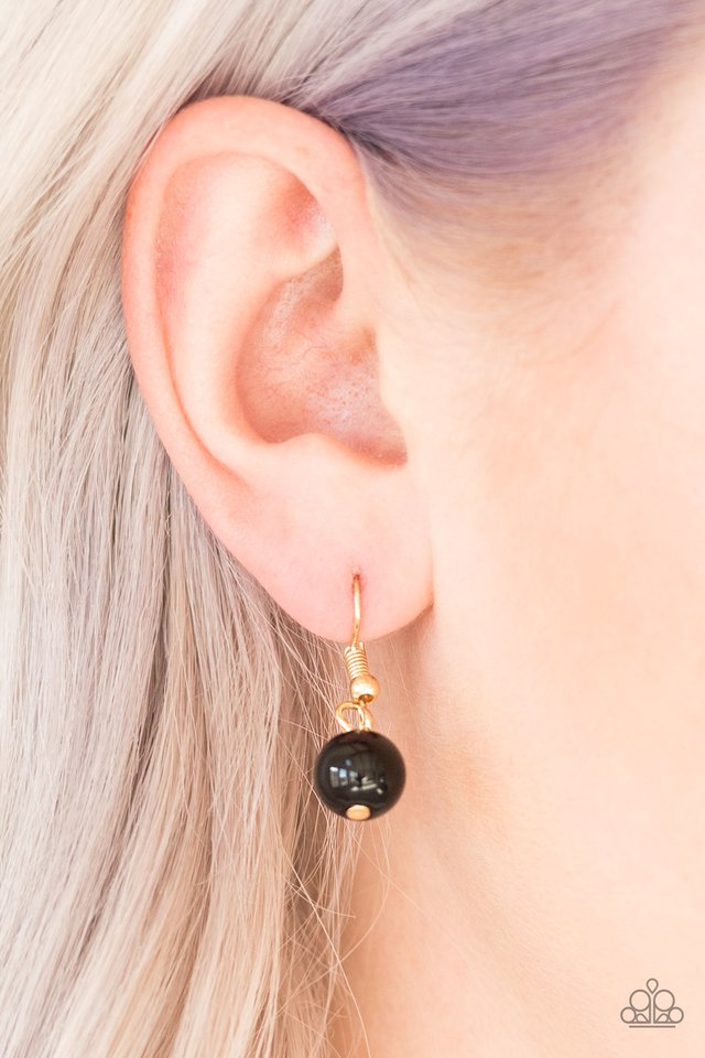 Paparazzi ♥ Always Front and Center - Black Lanyard ♥ Lanyard