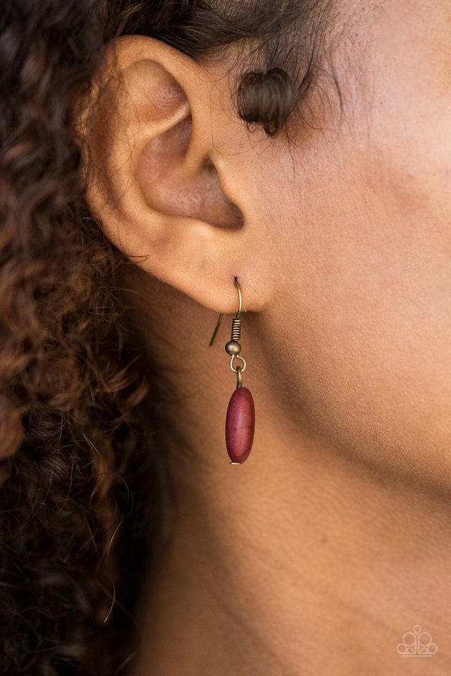 Paparazzi ♥ Cause A STEER - Brass ♥ Necklace