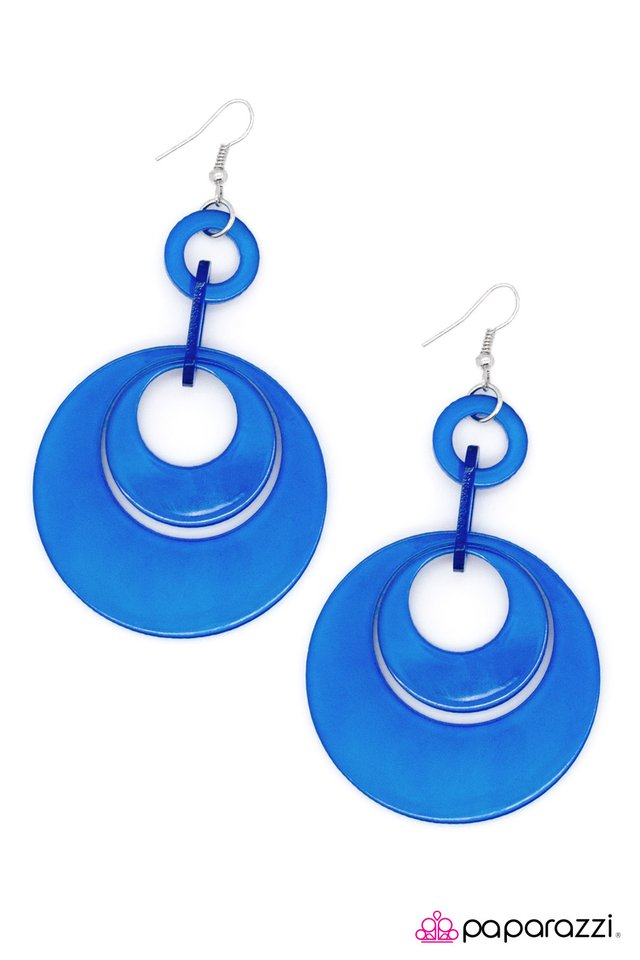 Paparazzi ♥ Ive Got the Blues - Blue ♥ Earrings