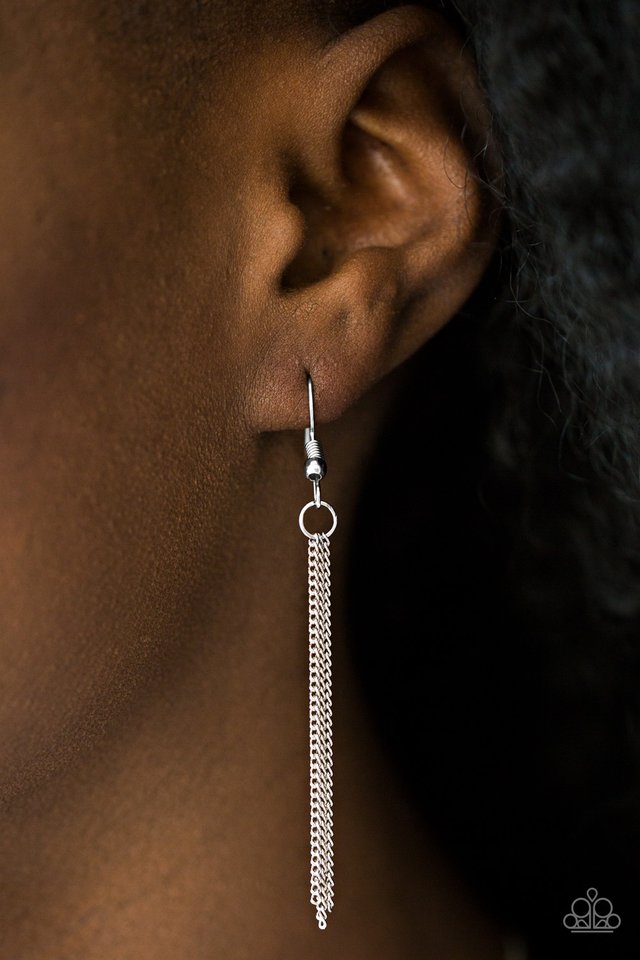 Paparazzi ♥ Flying Colors - Silver ♥ Necklace