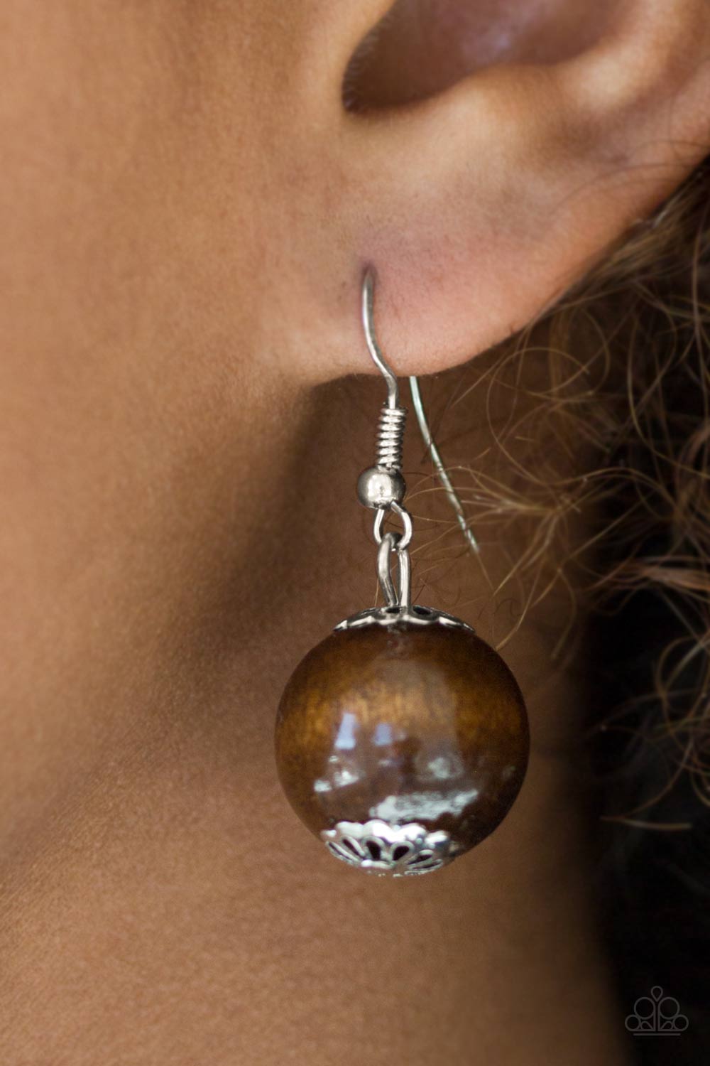 Paparazzi ♥ Effortlessly Everglades - Brown ♥ Necklace