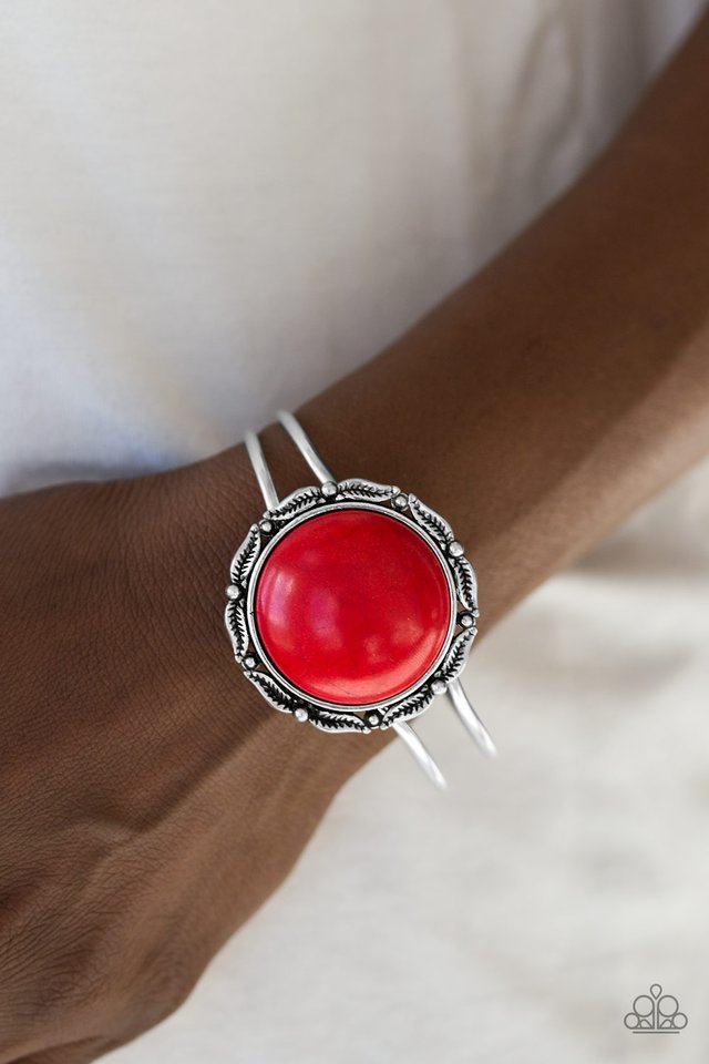 Paparazzi ♥ Mojave Harvest - Red ♥ Bracelet