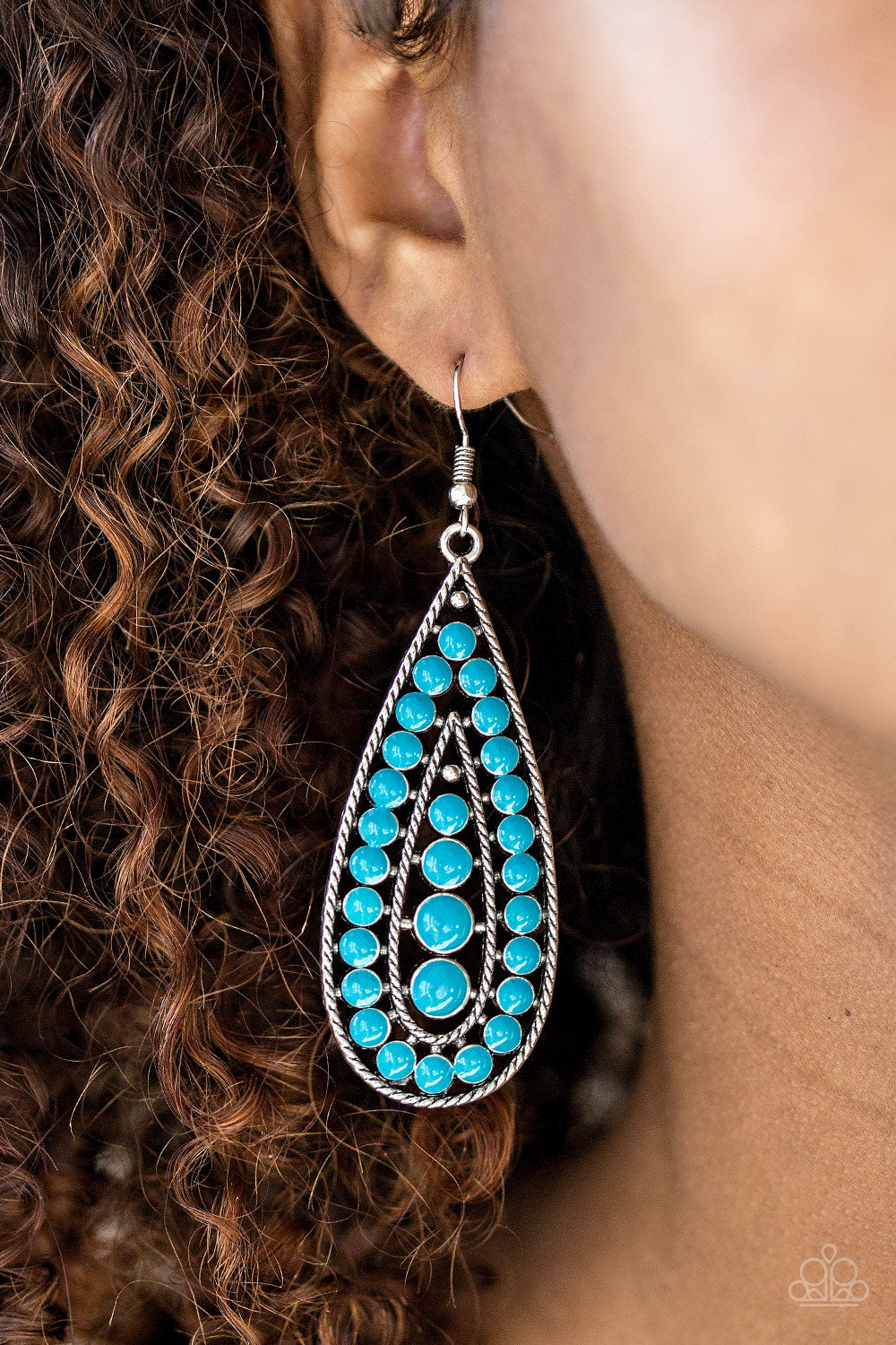 Paparazzi ♥ Rio Rumba - Blue ♥ Earrings