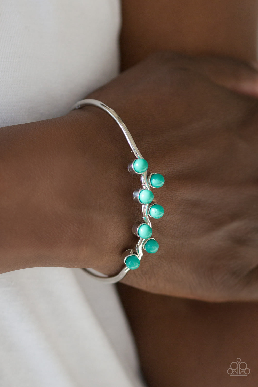 Paparazzi ♥ Tropical Tides - Green ♥ Bracelet