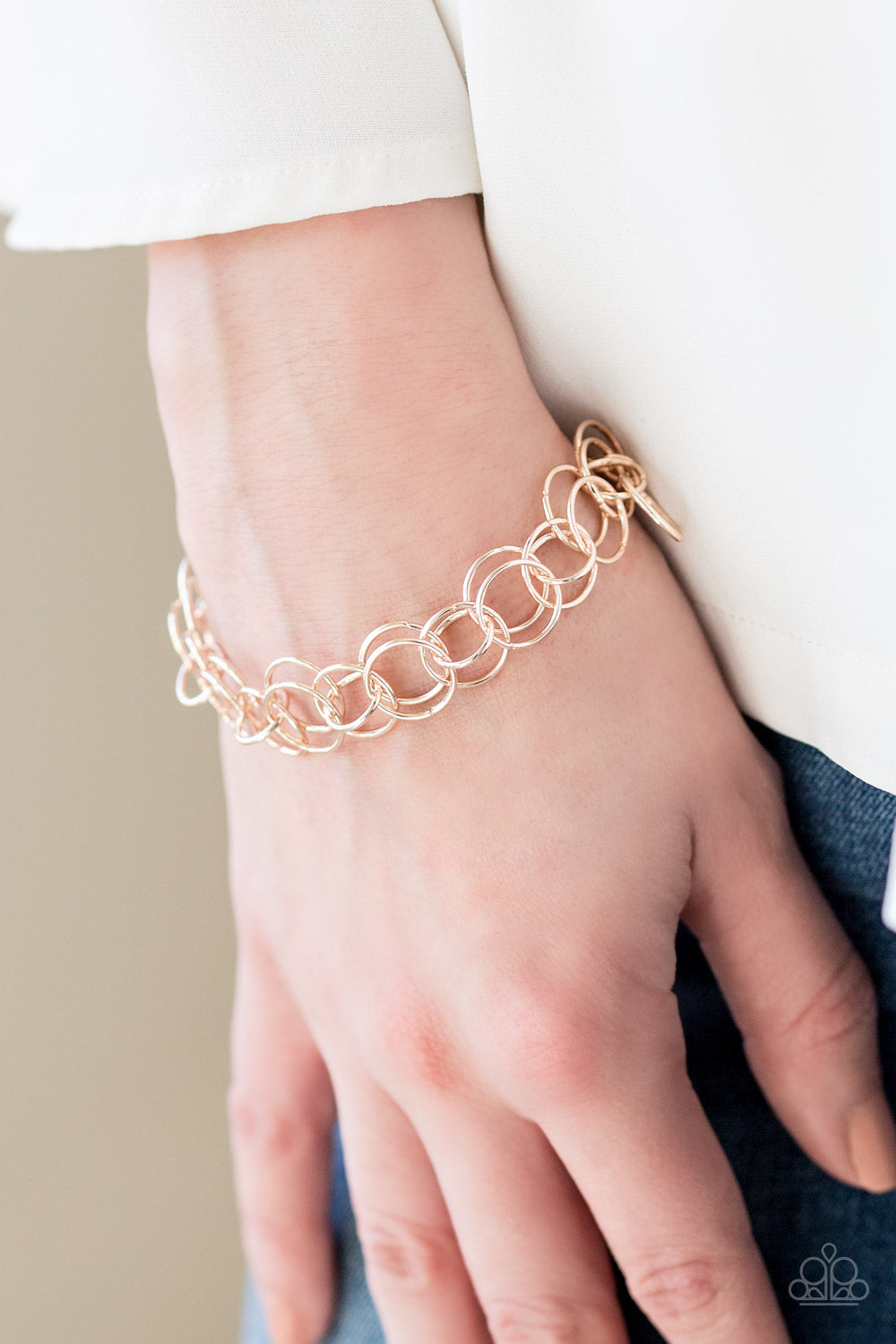 Paparazzi ♥ Contemporary Circus - Rose Gold ♥ Bracelet