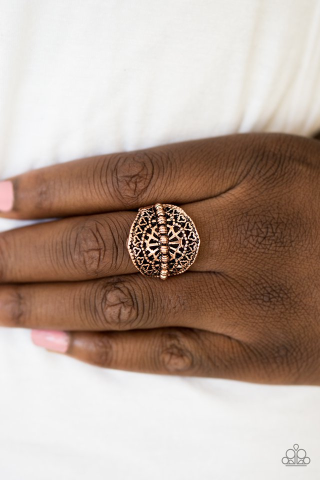 Paparazzi ♥ Travel Treasure - Copper ♥ Ring