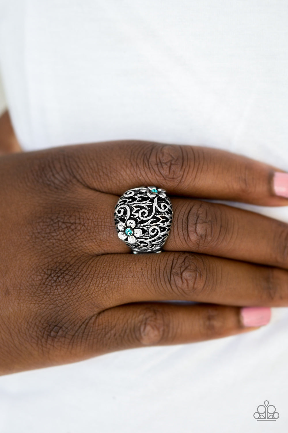 Paparazzi ♥ Spring Holiday - Blue ♥ Ring