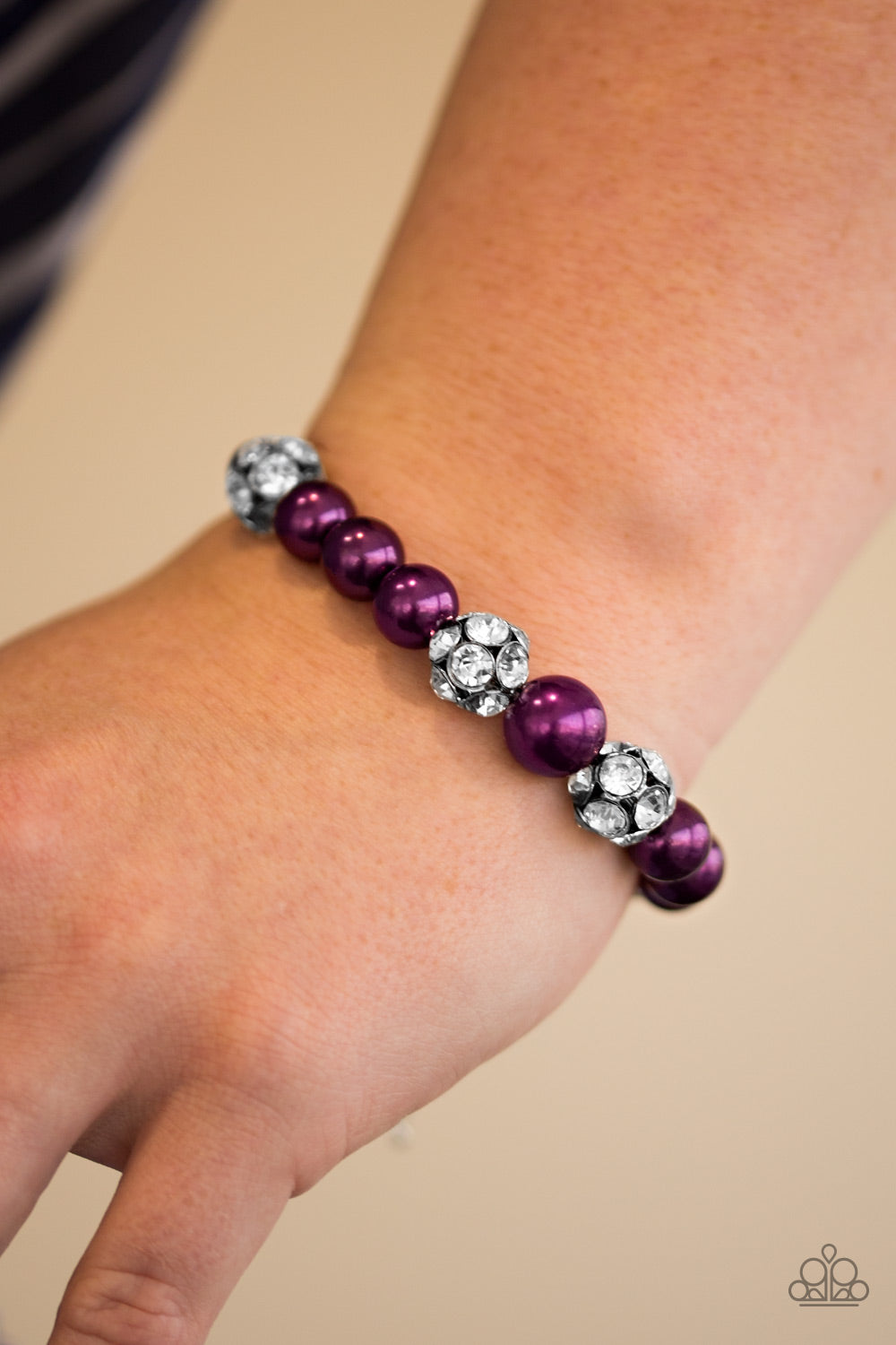 Paparazzi ♥ Pearls and Parlors - Purple ♥ Bracelet