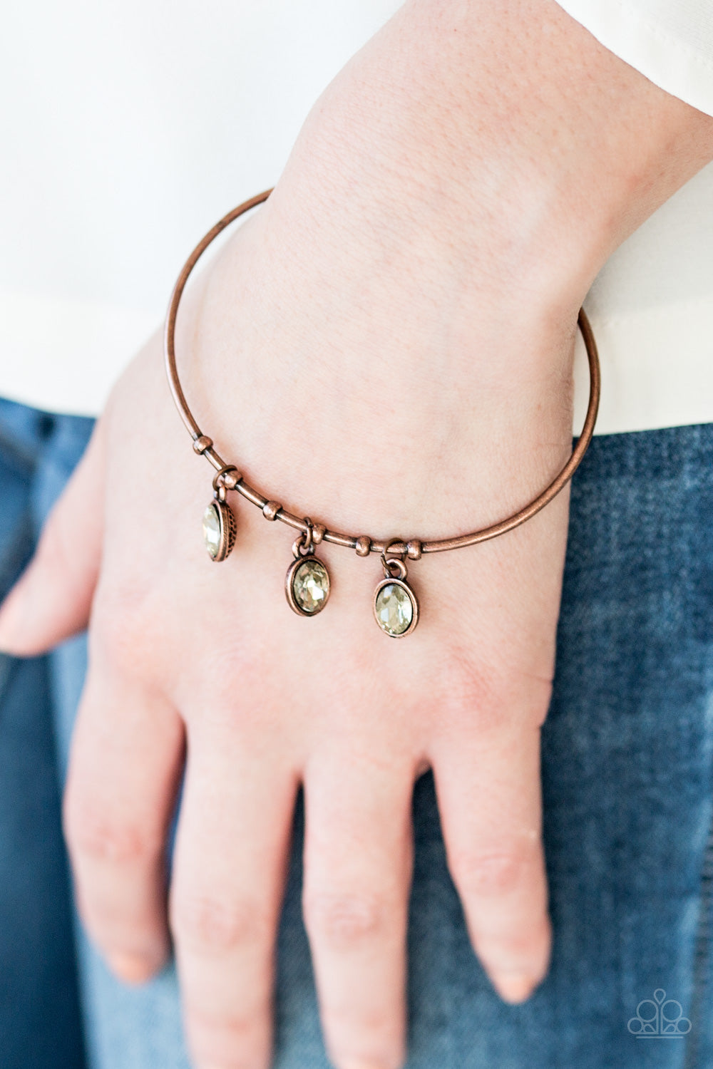 Paparazzi ♥ Sparkling Splendor - Copper ♥ Bracelet