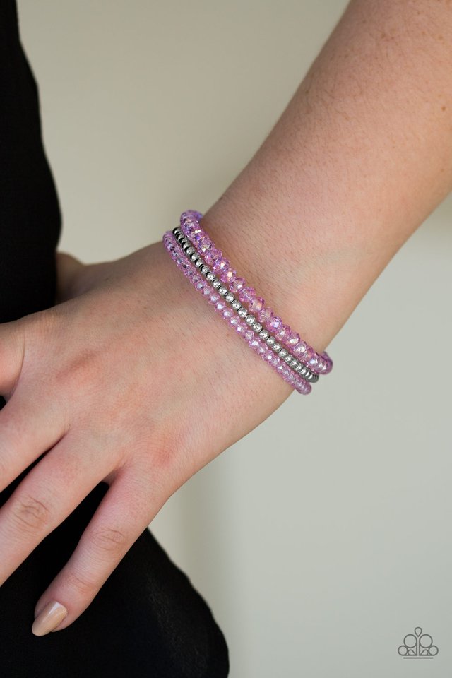 Paparazzi ♥ Luminous Luster - Purple ♥ Bracelet