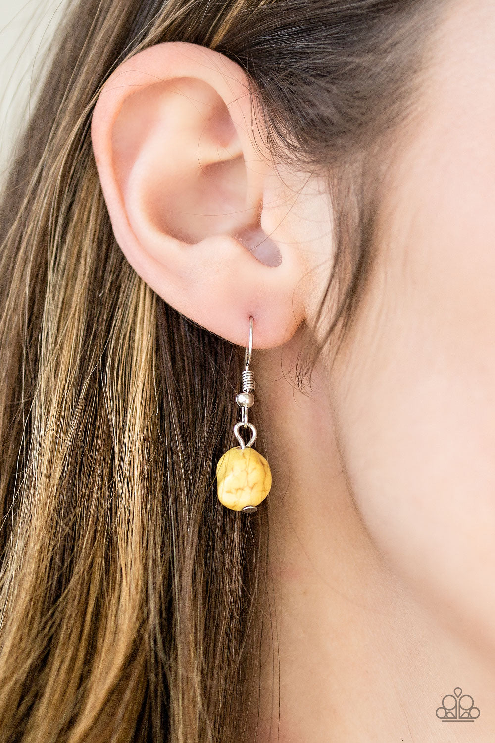 Paparazzi ♥ Tour de Desert - Yellow ♥ Necklace