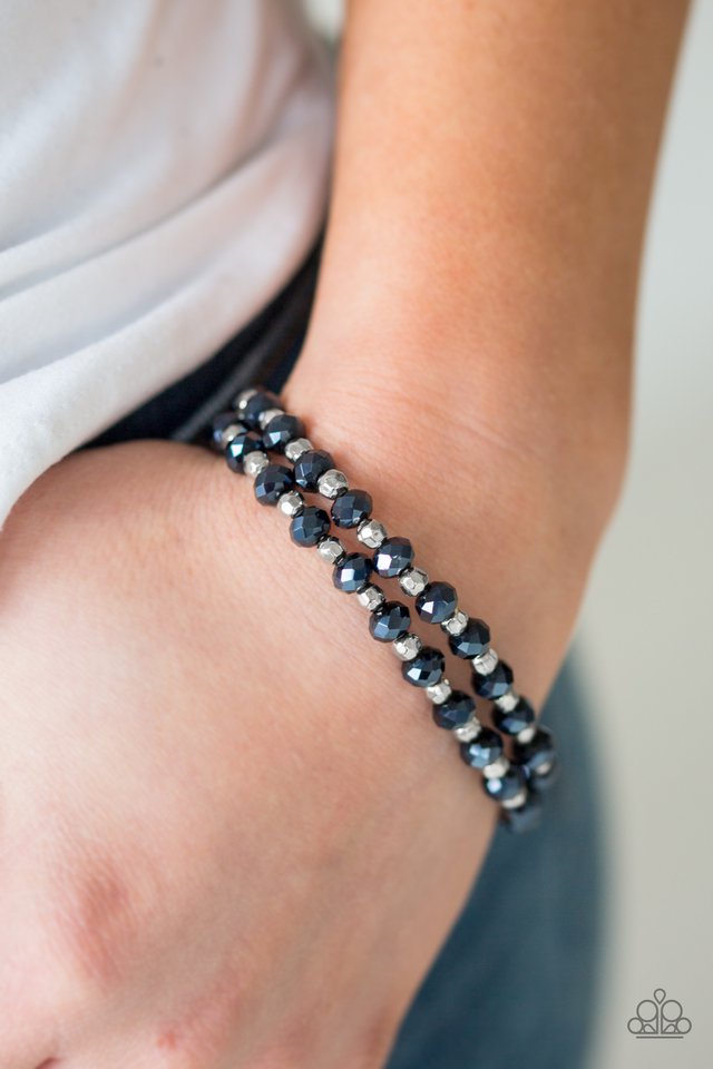 Paparazzi ♥ Sink or Shimmer - Blue ♥ Bracelet