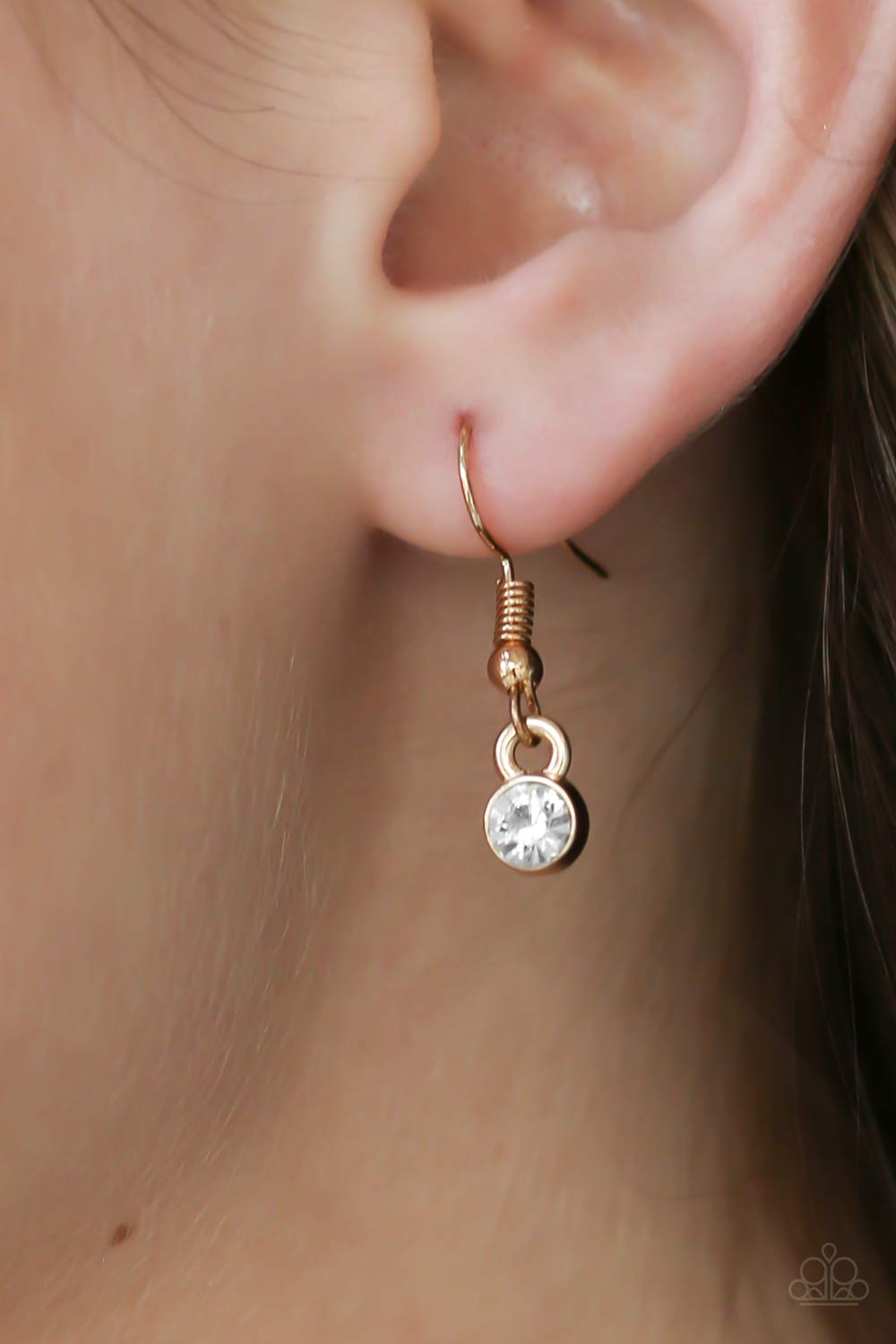 Paparazzi ♥ Timelessly Twisted - Gold ♥ Necklace