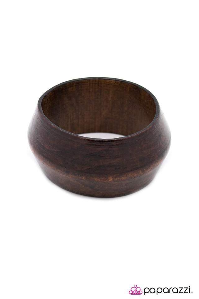 Paparazzi ♥ Nice Guys Finish Last - Brown ♥ Bracelet