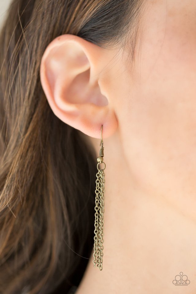 Paparazzi ♥ Sunny Sunflower - Brass ♥ Necklace