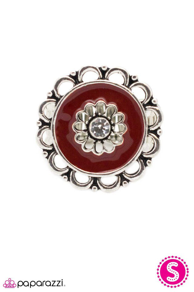 Paparazzi ♥ Red-Hot Rio - Red ♥ Ring
