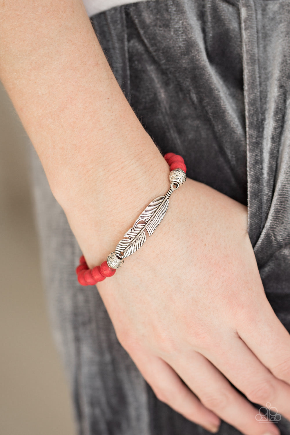Paparazzi ♥ Take Wing - Red ♥ Bracelet