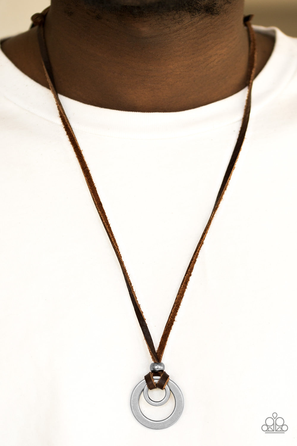 Paparazzi ♥ Get To High Ground - Brown ♥ Necklace